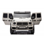 Elektrické autíčko Mercedes Benz G63 AMG XXL 24V - biele 